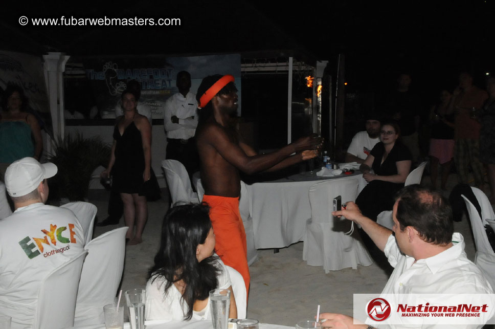 Beach Bar Dinner and Entertainment