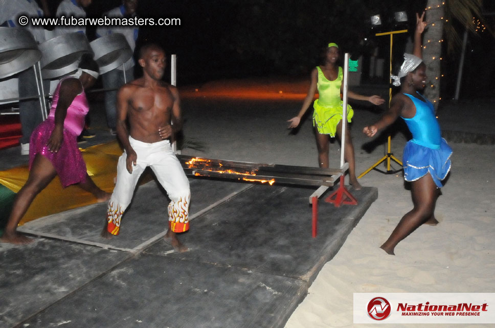 Beach Bar Dinner and Entertainment