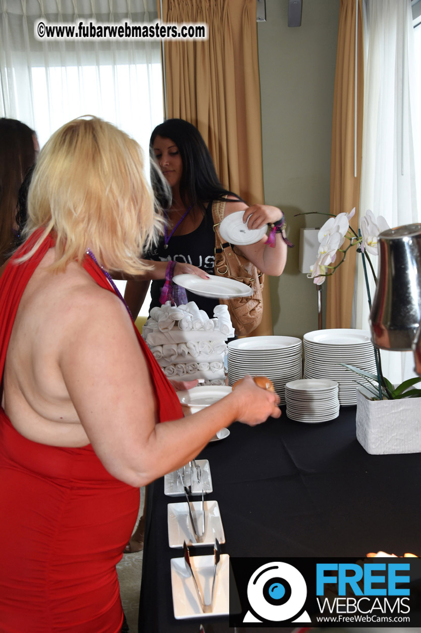 Model Dinner in the Raleigh Penthouse