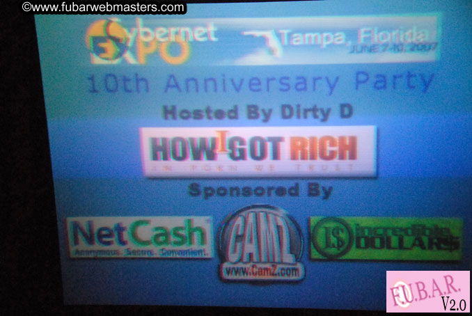 Dirty D's debaucherous Welome Party