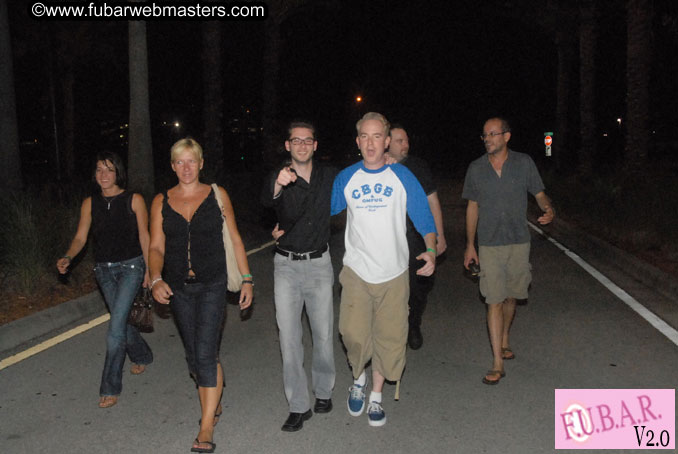 Trek to the "Blue Martini"