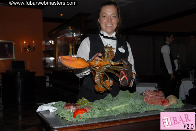 Dinner with friends at 