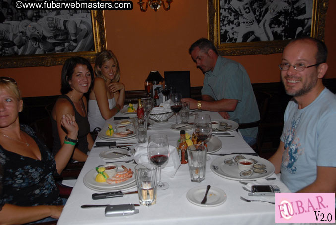 Dinner with friends at 