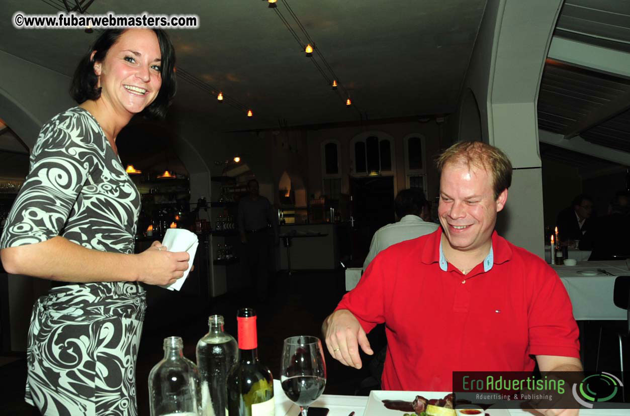 Preshow Supper in Utrecht