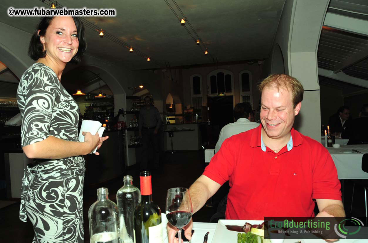 Preshow Supper in Utrecht