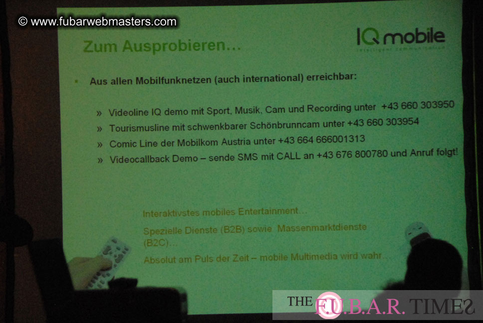 Seminars, Show Floor and Speed Networking