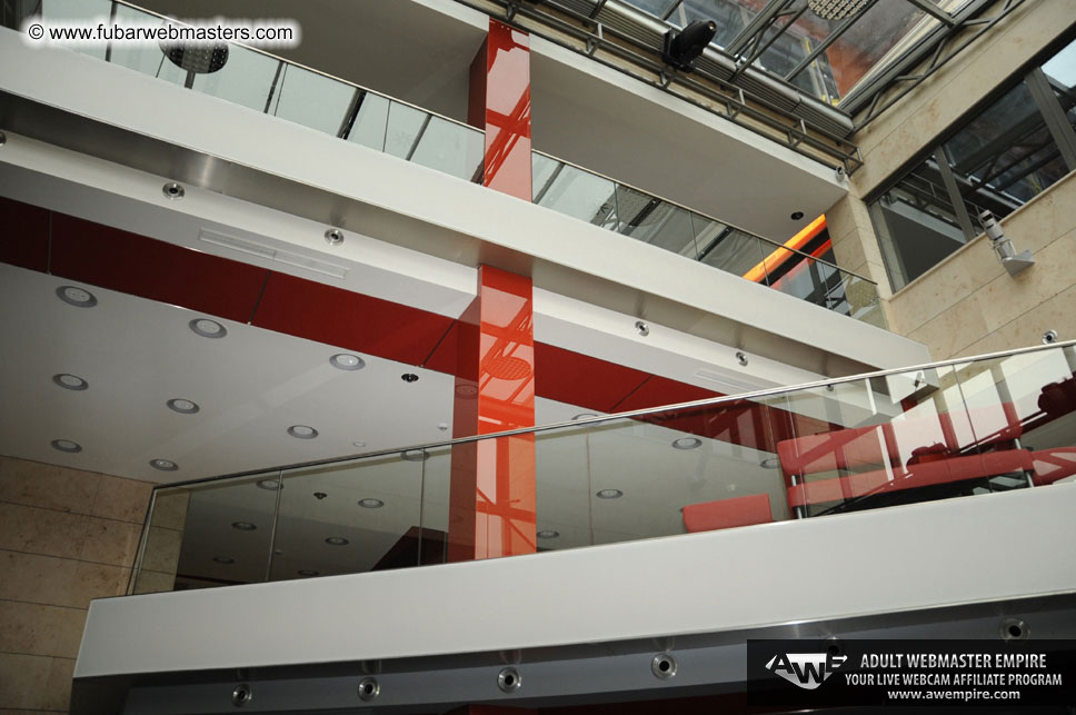 Visit to AWE offices, Budapest, Hungary