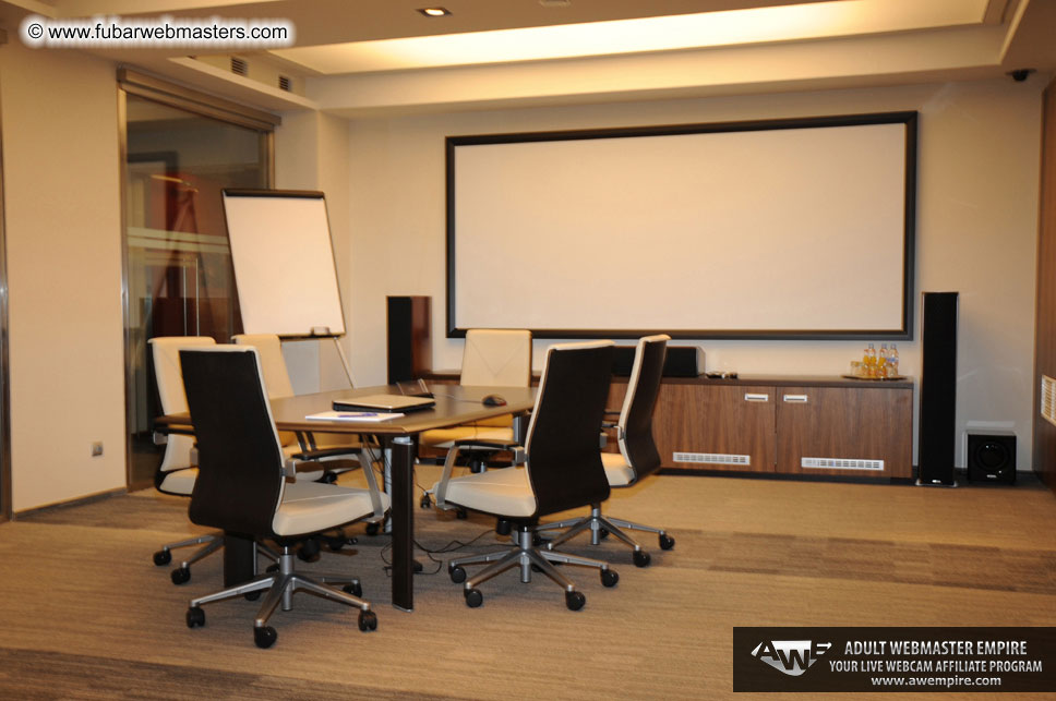 Visit to AWE offices, Budapest, Hungary