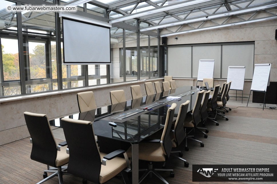 Visit to AWE offices, Budapest, Hungary