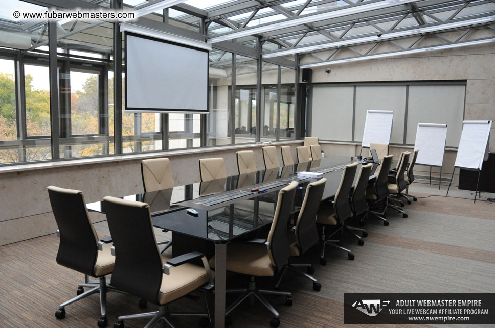 Visit to AWE offices, Budapest, Hungary