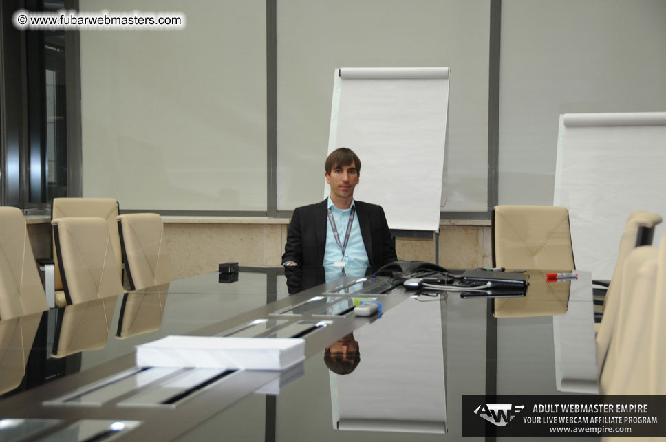 Visit to AWE offices, Budapest, Hungary