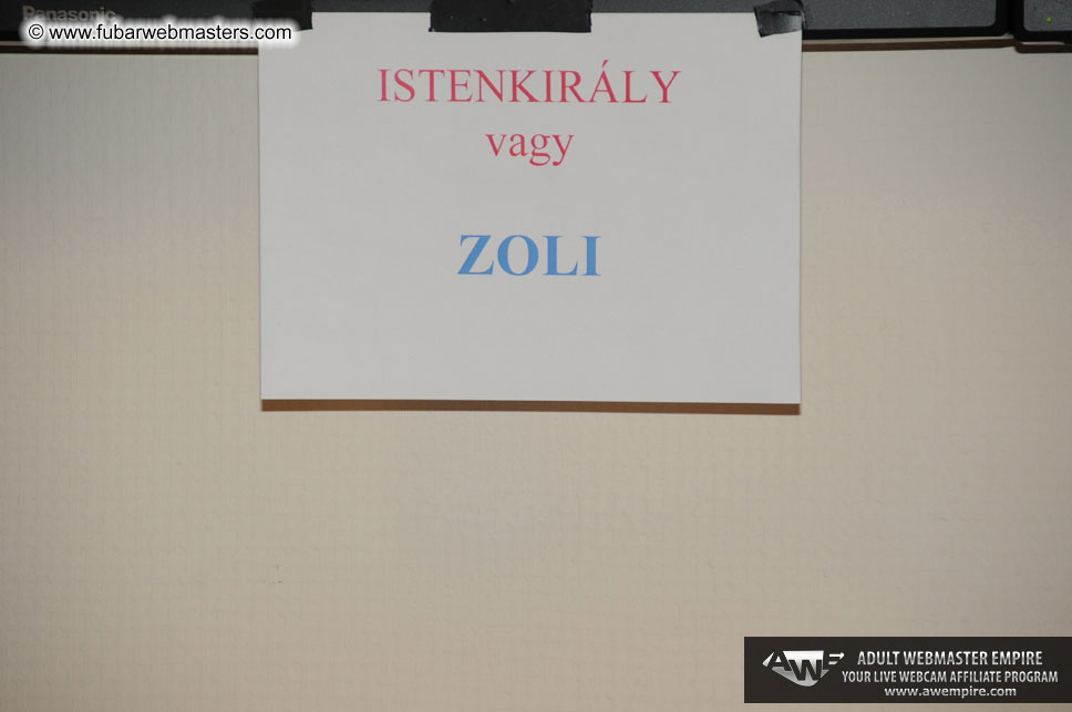 Visit to AWE offices, Budapest, Hungary