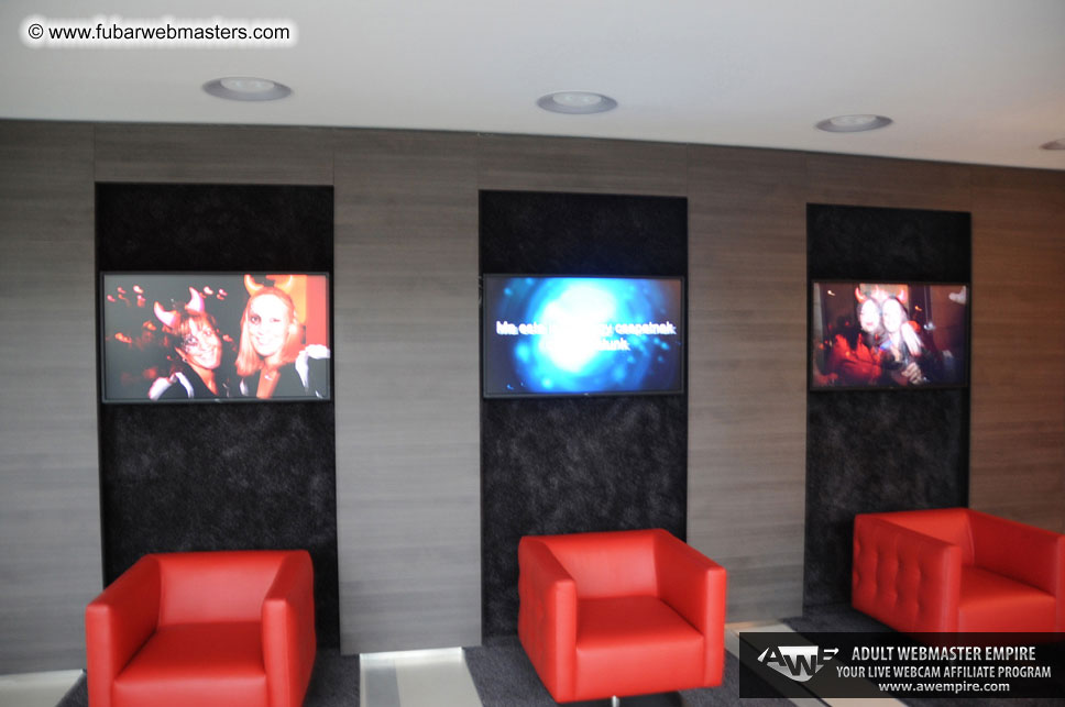 Visit to AWE offices, Budapest, Hungary