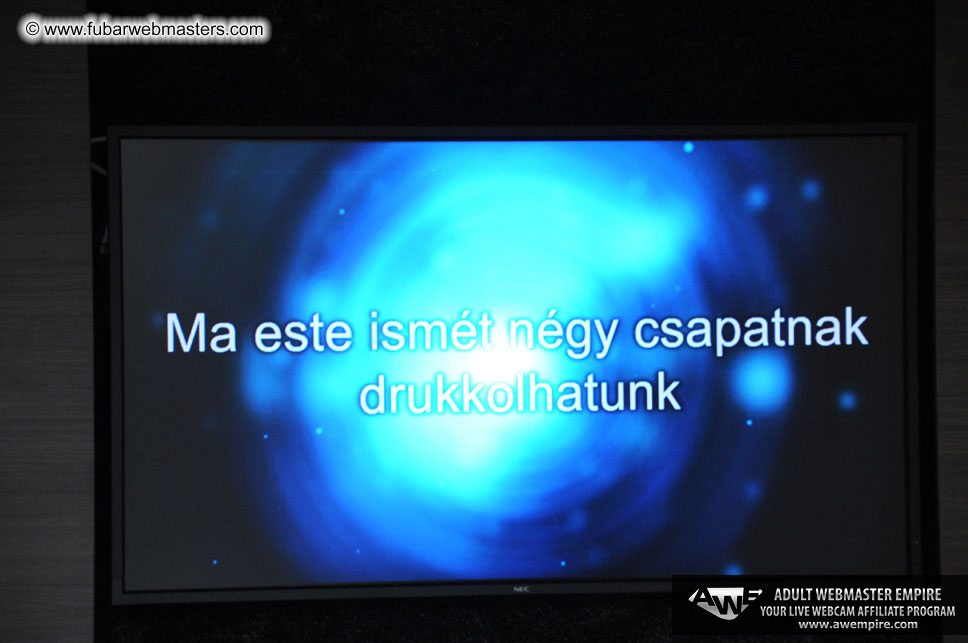 Visit to AWE offices, Budapest, Hungary