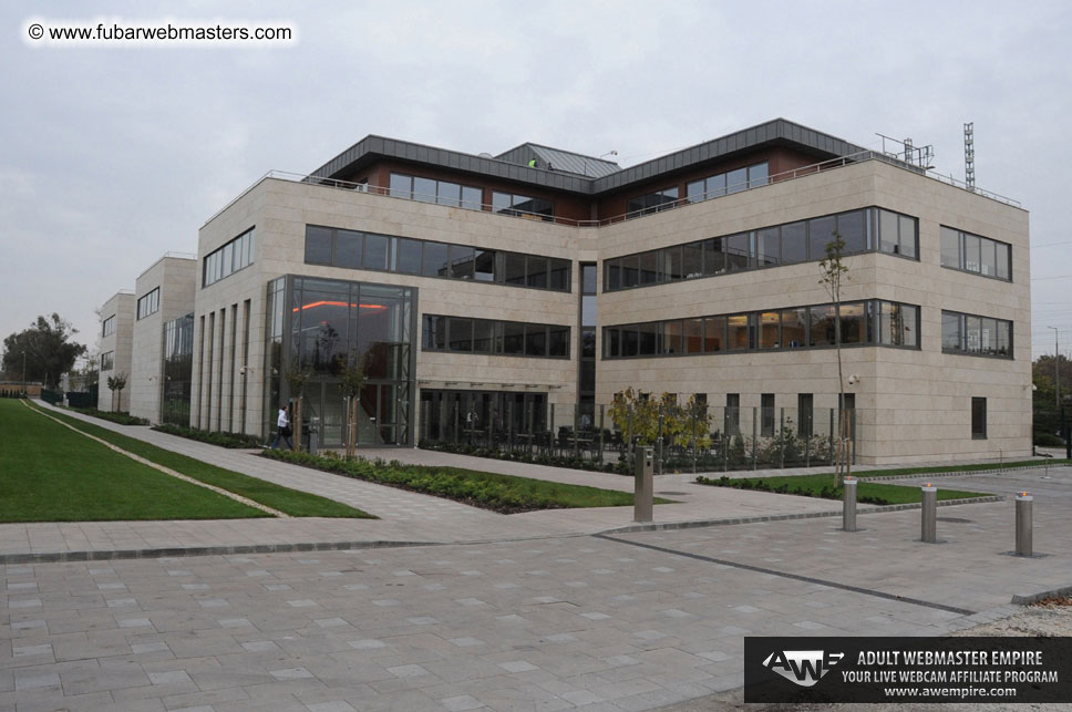 Visit to AWE offices, Budapest, Hungary