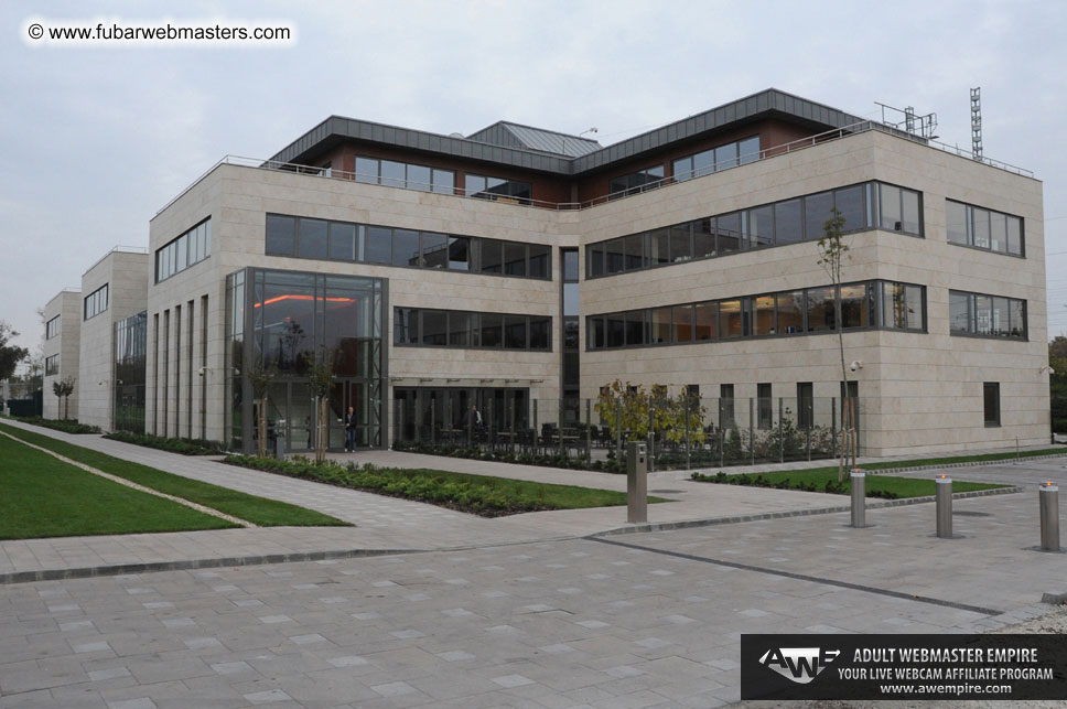 Visit to AWE offices, Budapest, Hungary