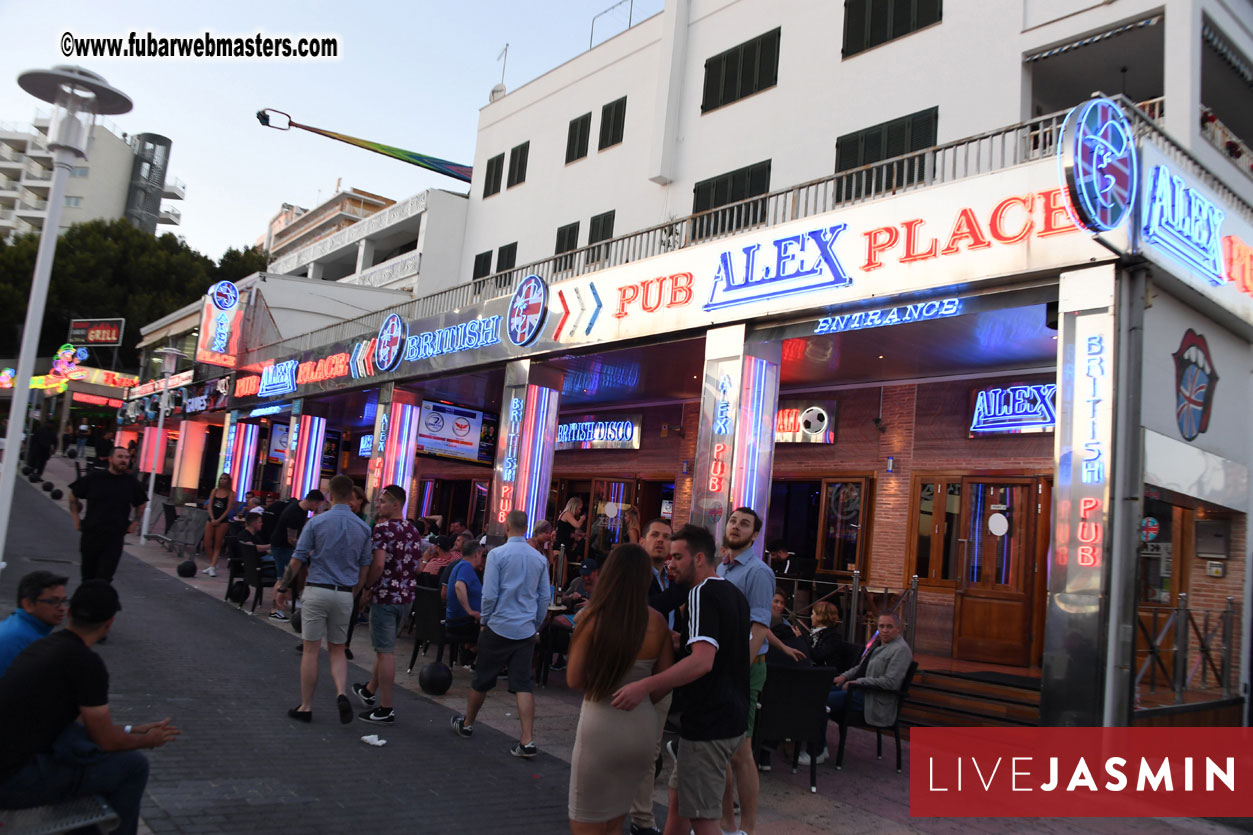 EWT VIP Party at Alex?Çÿs Lounge