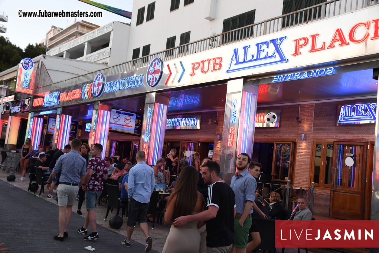 EWT VIP Party at Alex?Çÿs Lounge