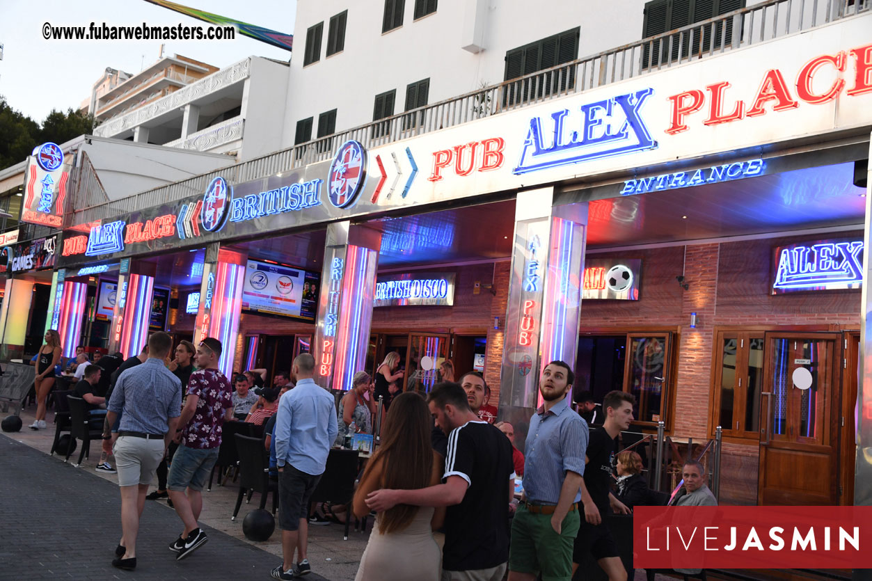 EWT VIP Party at Alex?Çÿs Lounge