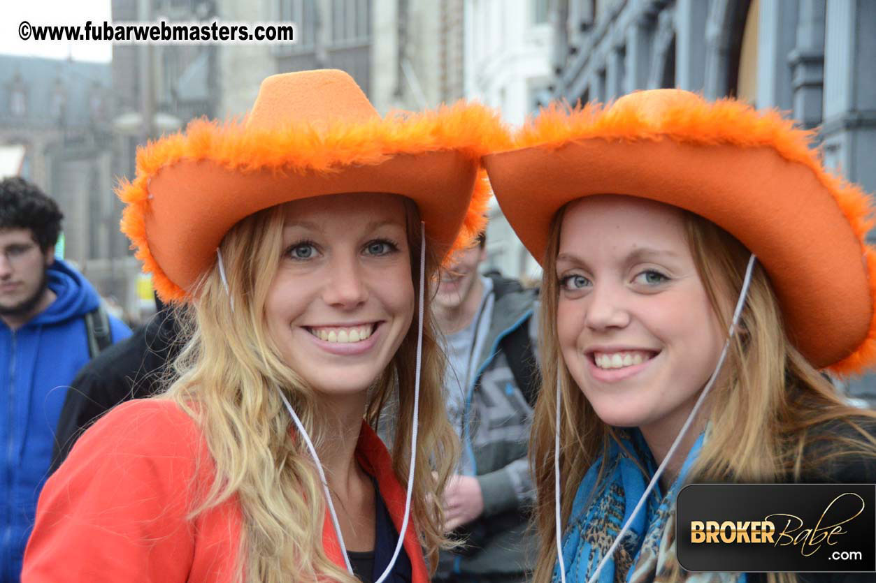 Amsterdam on Saturday