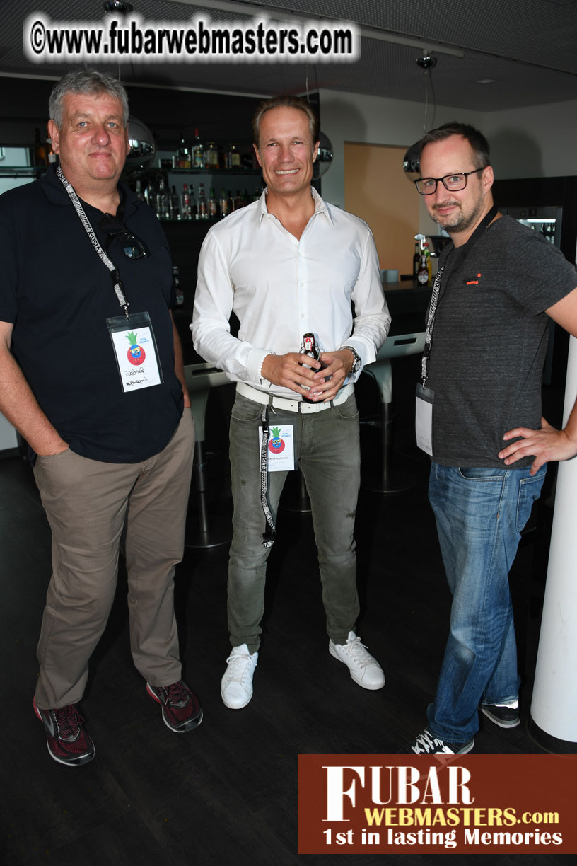 Thursday Night Pre-party at Visit-X Offices