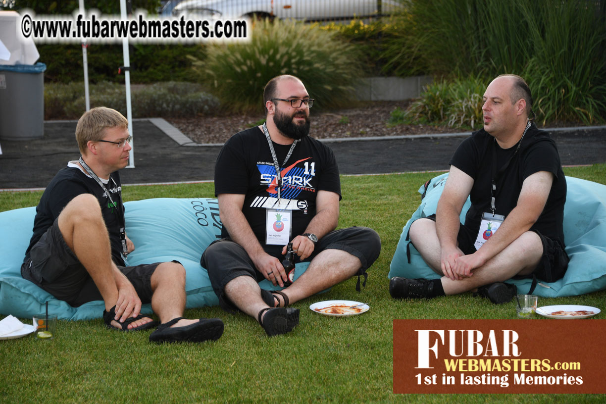 Thursday Night Pre-party at Visit-X Offices