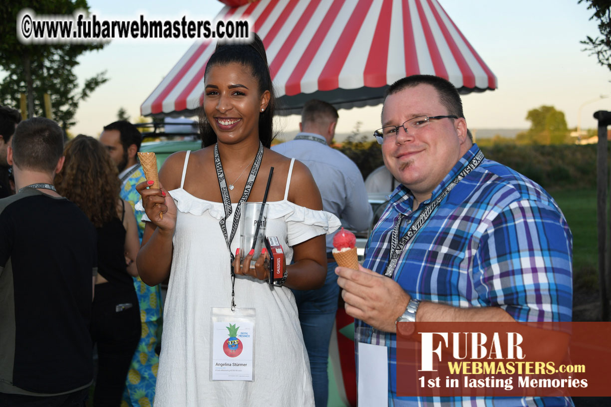 Thursday Night Pre-party at Visit-X Offices