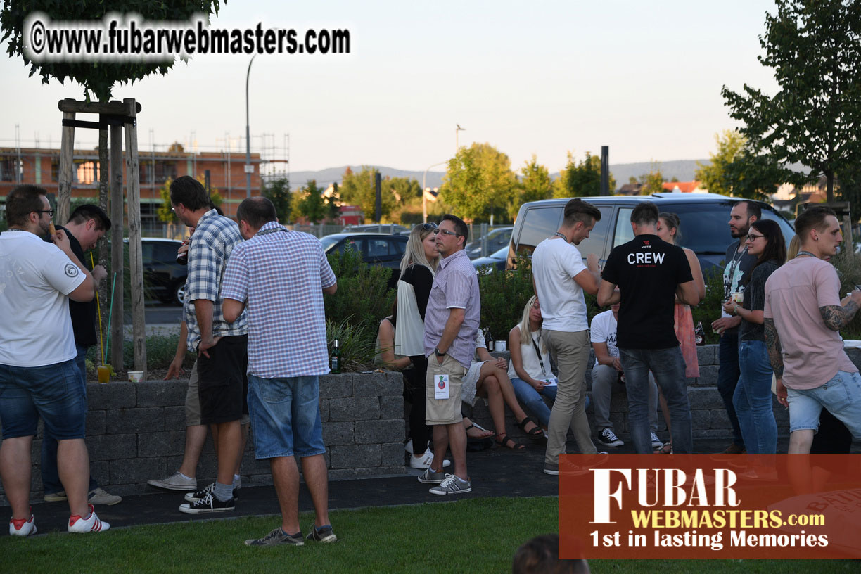 Thursday Night Pre-party at Visit-X Offices