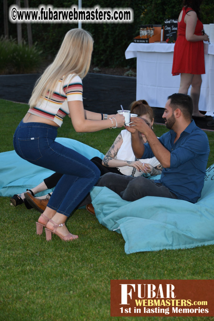 Thursday Night Pre-party at Visit-X Offices