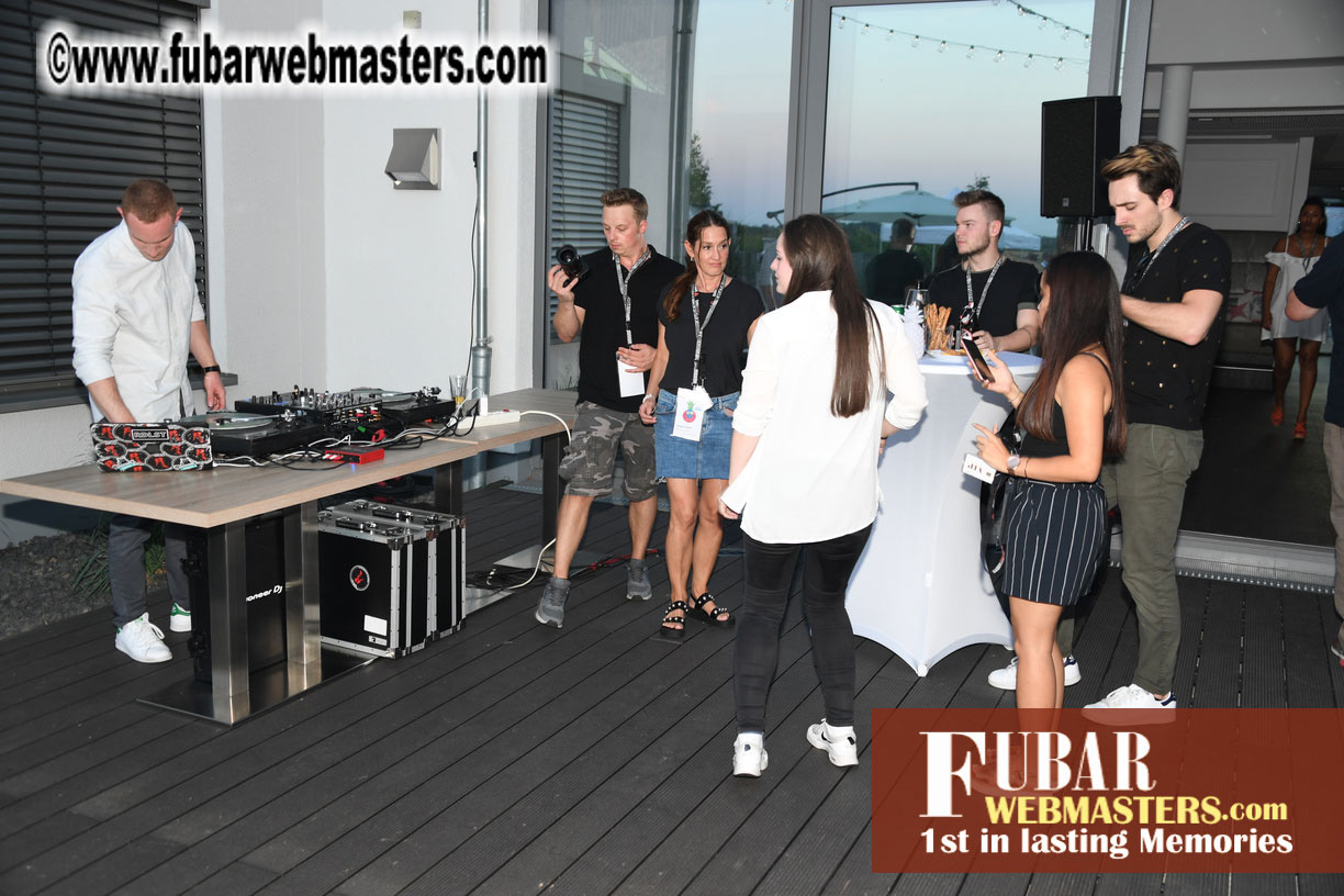 Thursday Night Pre-party at Visit-X Offices