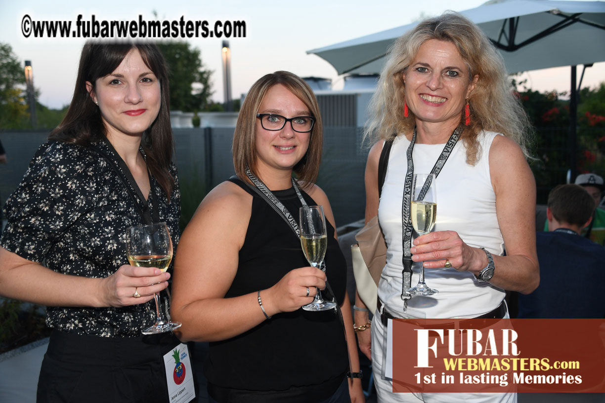 Thursday Night Pre-party at Visit-X Offices