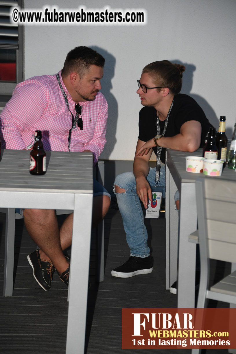 Thursday Night Pre-party at Visit-X Offices