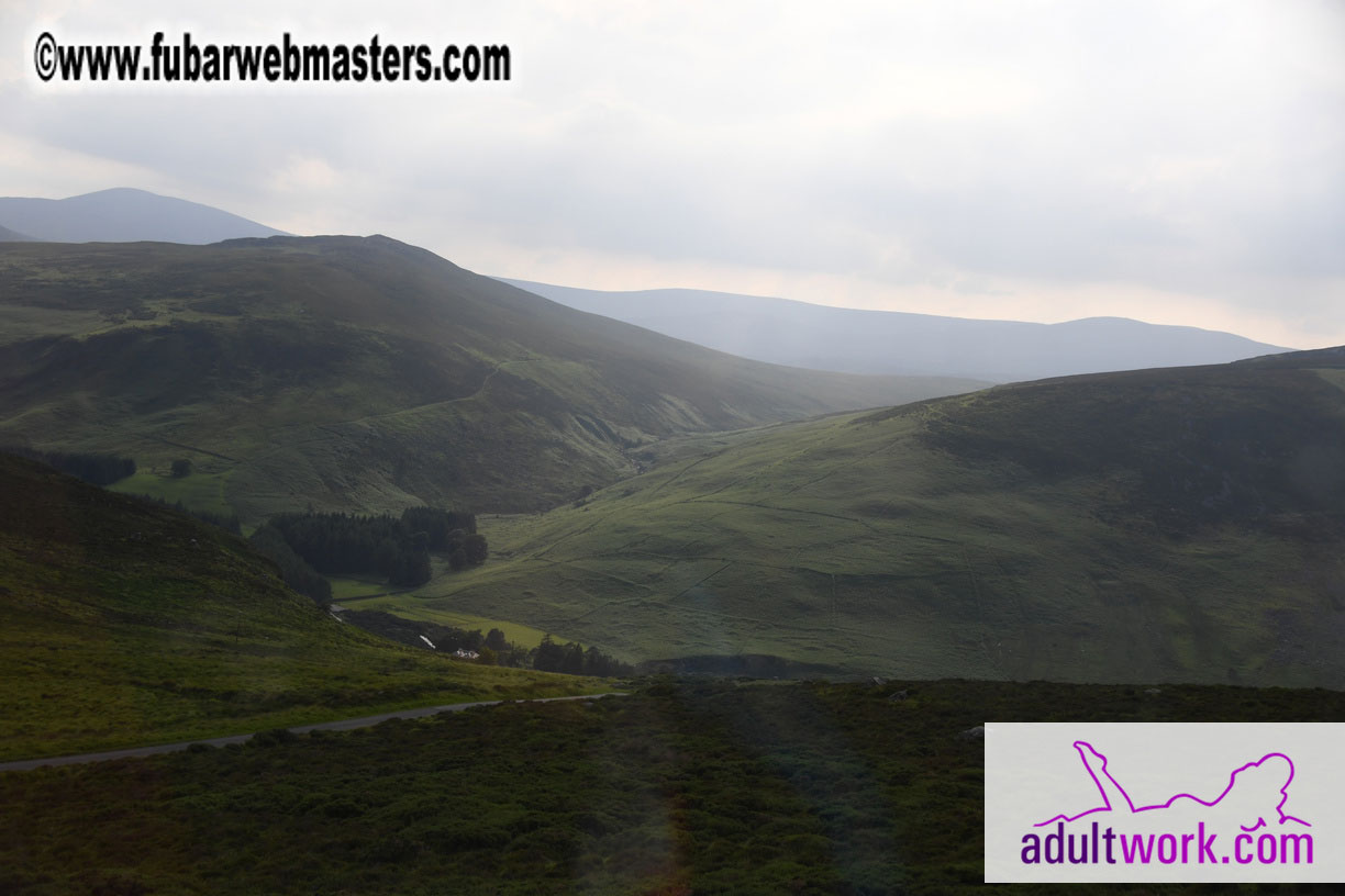 side tour after the Wicklow Mountains