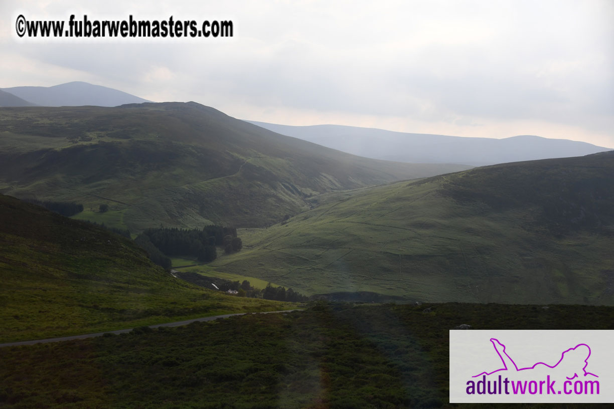 side tour after the Wicklow Mountains