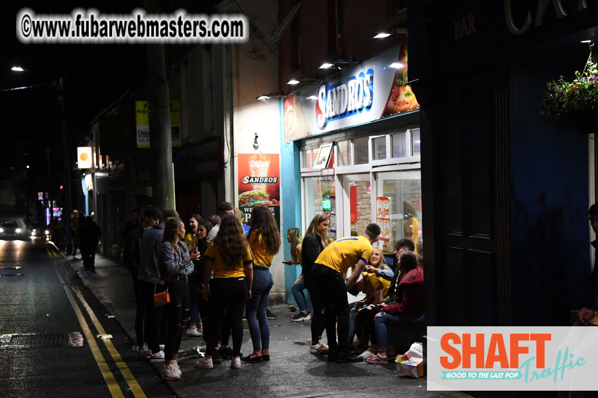 Celebrating Roscommons Win at Nancys