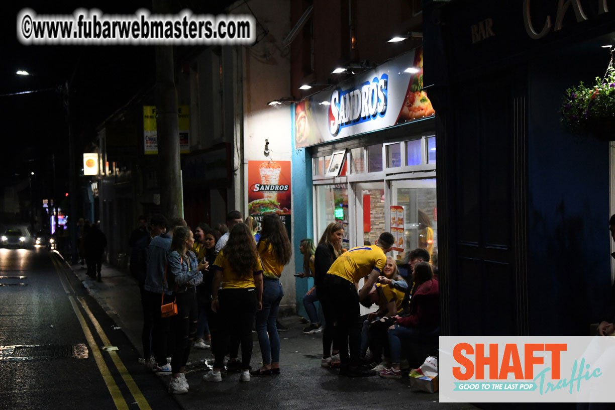 Celebrating Roscommons Win at Nancys