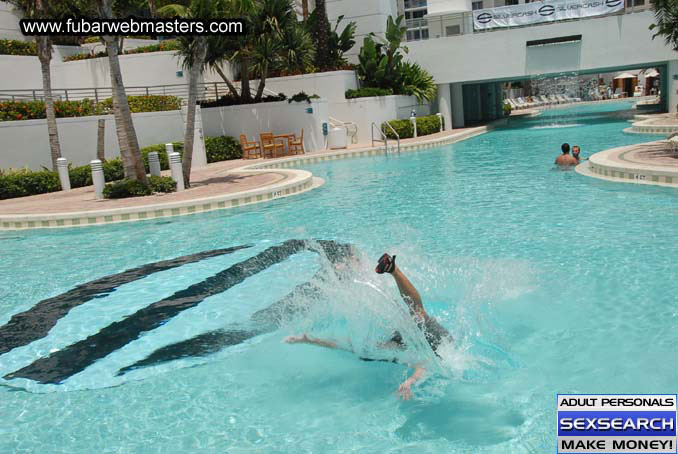 Pool, Beach and Cabanas