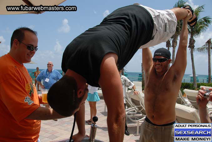 Pool, Beach and Cabanas