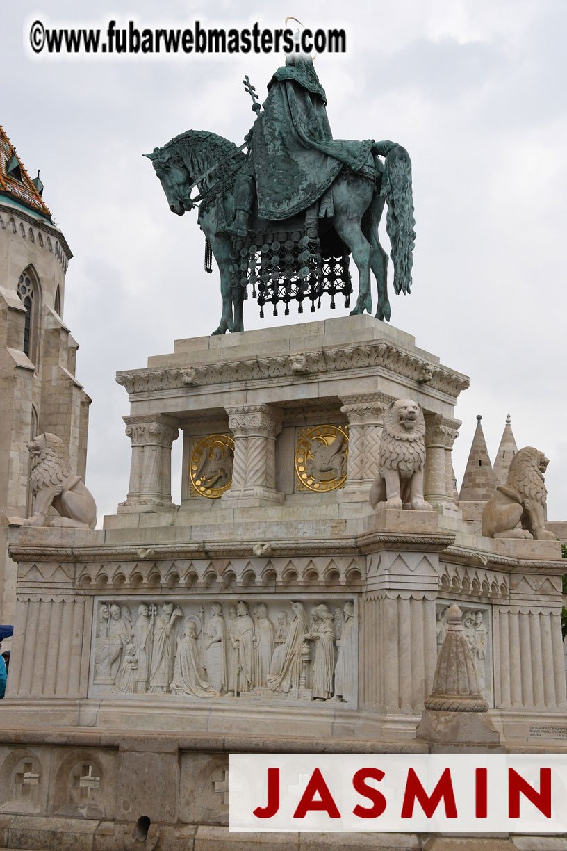 City Sightseeing and Lunch @ Halasz Bastya 
