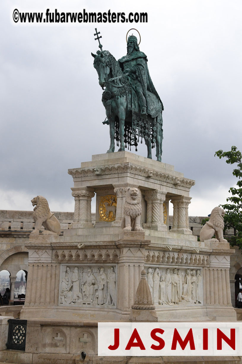 City Sightseeing and Lunch @ Halasz Bastya 