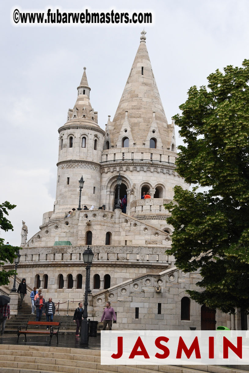 City Sightseeing and Lunch @ Halasz Bastya 