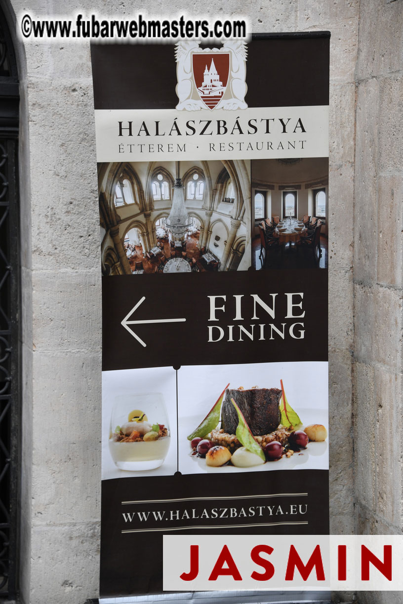 City Sightseeing and Lunch @ Halasz Bastya 