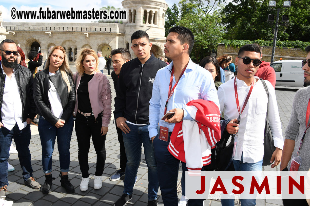 City Sightseeing and Lunch @ Halasz Bastya 