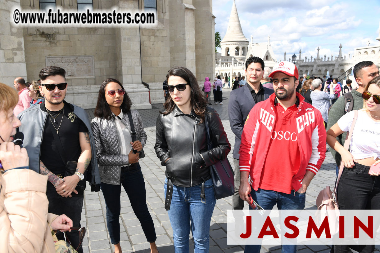 City Sightseeing and Lunch @ Halasz Bastya 