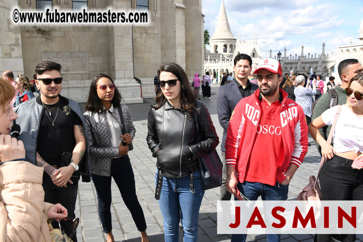 City Sightseeing and Lunch @ Halasz Bastya 