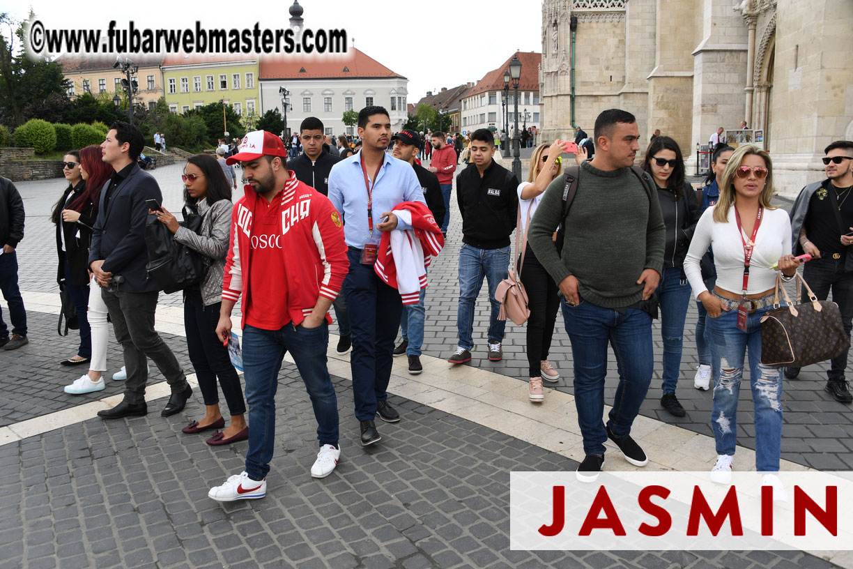 City Sightseeing and Lunch @ Halasz Bastya 