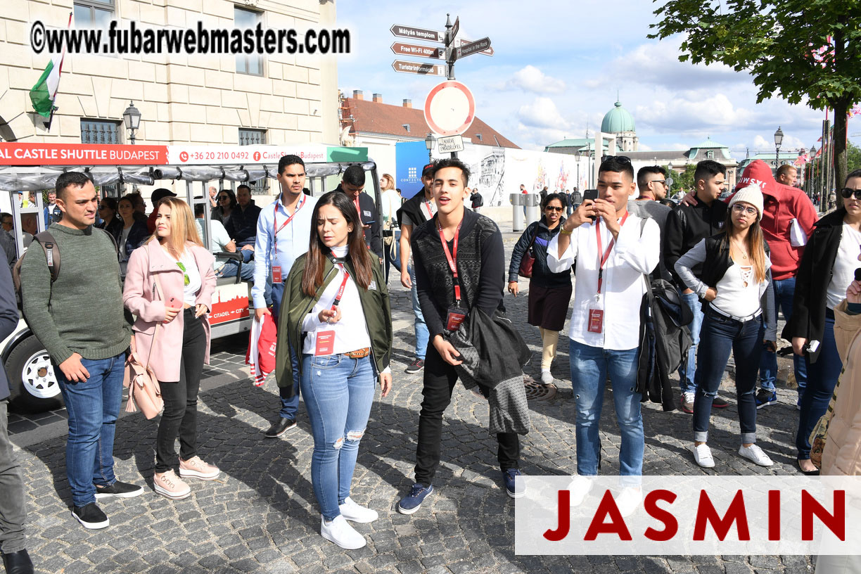 City Sightseeing and Lunch @ Halasz Bastya 