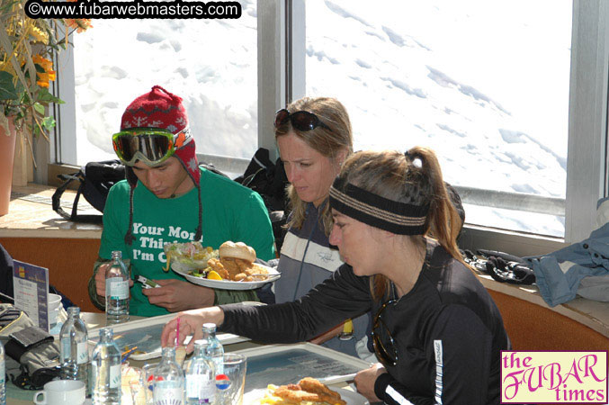 Lunch & Skiing