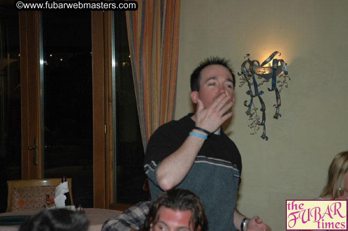 Dinner in Hotel Restaurant Wednesday Night