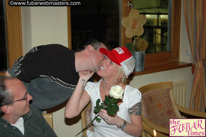 Dinner in Hotel Restaurant Wednesday Night